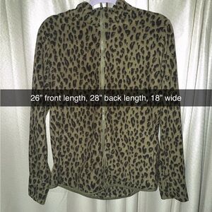 Old Navy Active Animal Print Jacket